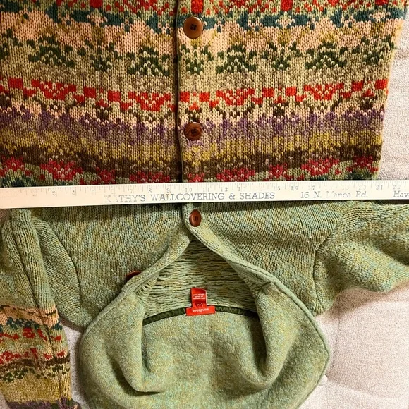 Sundance Multicolor Knit Teddy Jacket - Picture 4 of 5